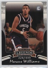 2006-07 Press Pass Legends Silver 324/499 Marcus Williams #S16 0t2