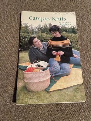 Campus Knits Knit Picks Knitting Pattern Book Leisure Arts
