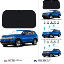 D-Lumina Windshield Sun Shade for Volkswagen Atlas 2018-2025 VW Atlas Cross S...