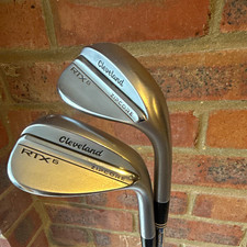 Cleveland RTX 6 ZipCore Wedge Set 54°/58° 10 Bounce Stiff Steel RH