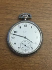 Antique Elgin Pocket Watch 15 Jewels.  Running.