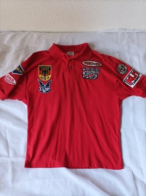 Wulfsport Speedway - T-Shirt Poloshirt Herren Rot Gr. L