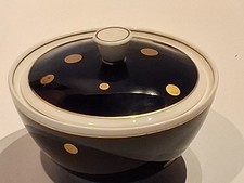 Weimar Porzellan -  Deckeldose - Zuckerdose - echt Kobalt