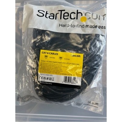 Startech N6PATCH30GN STARTECH 30FT GREEN CAT6 ETHERNET CABLE DELIVERS MULTI GIGA