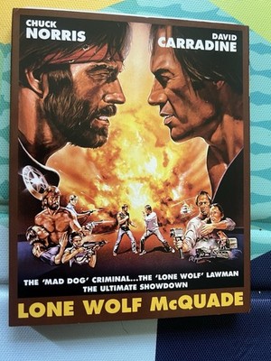 Lone Wolf Mcquade (Blu-ray, 1983) Scorpion Releasing-LE w/Slip-OOP RARE-LIKE NEW