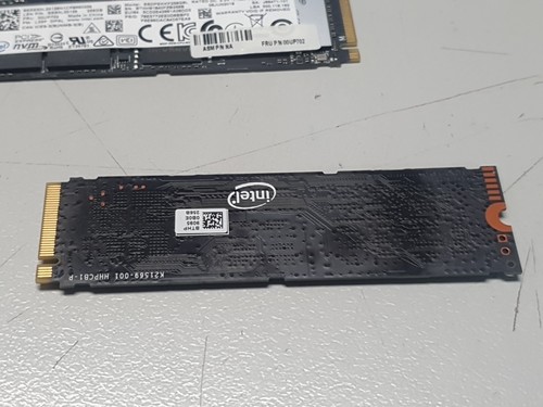 Fast Intel Lenovo SSD 256GB PCIe NVMe M.2 2280 SSSS0L25158 Solid State Drive - Picture 3 of 3