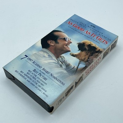 As Good as It Gets (VHS, 1998) Jack Nicholson, Helen Hunt, Greg Kinnear