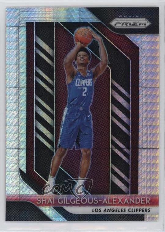 2018-19 Panini Prizm Hyper Prizm Shai Gilgeous-Alexander #184 Rookie RC 0b0