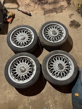 Bmw E30 BBS KBA41296. Vw 4x100 . 15x7 Alloys. Basket Weave