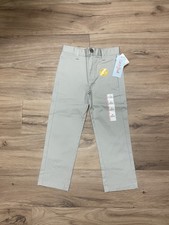NWT Boys Cat  Jack Gray Pants School Uniform - Size 4
