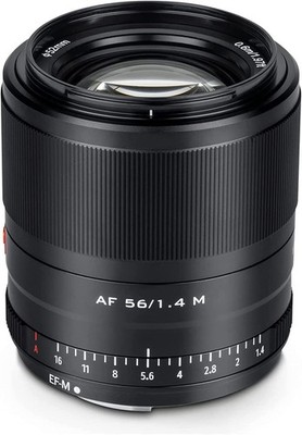VILTROX 56mm EF-M mount f1.4 Prime Objektiv (STM Autofokus APS-C) Canon M Mount