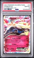 PSA 10 XERNEAS EX 97 CELEBRATIONS CLASSIC COLLECTION POKEMON