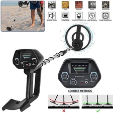 Underwater LCD Metal Detector for Beaches & Treasure Hunting - Gold Digging Tool