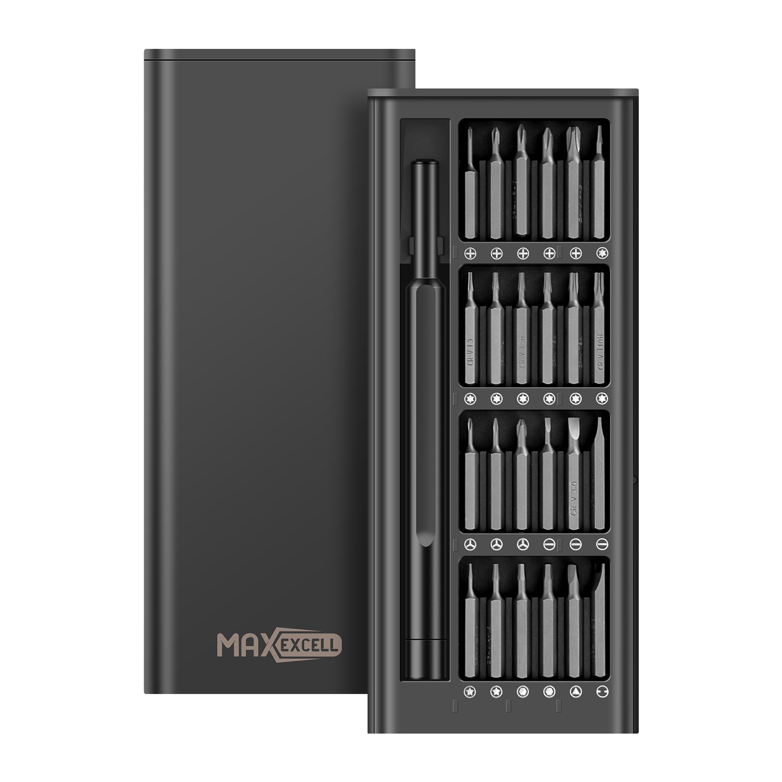 Kit tournevis de précision magnétique 25 en 1 pour smartphone