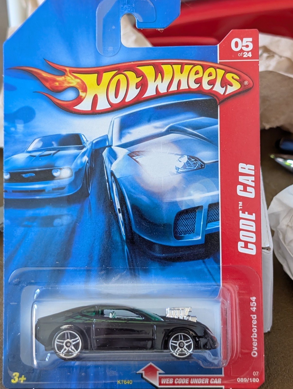 Hot Wheels 2007 Overbored 454 #089 Black