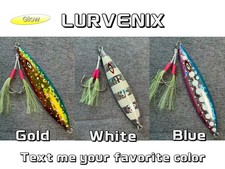Free Shipping On $100 LURVENIX Slow Pitch Fishing Jig 250g/8.8oz & 350g/12.4oz