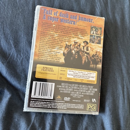 Vera Cruz - Gary Cooper DVD Burt Lancaster Region 4 Brand NEW Sealed Western - Picture 3 of 5