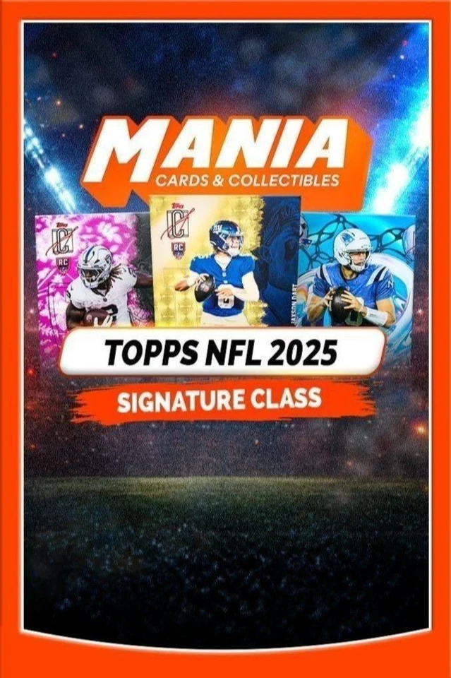 NFL Topps RESURGENCE, SIGNATURE + CHROME 2025 Personals (cT050826)