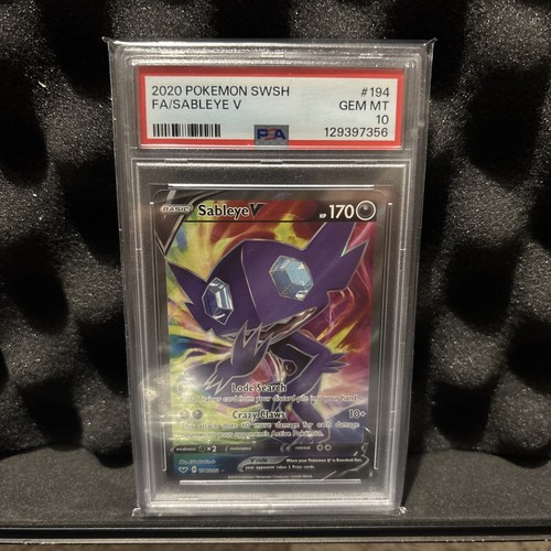 Sableye V graded PSA 10 for sale on eBay