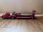 1957 Tonka Toys TFD #5 Aerial Hydraulic Extension Ladder Toy Fire Truck