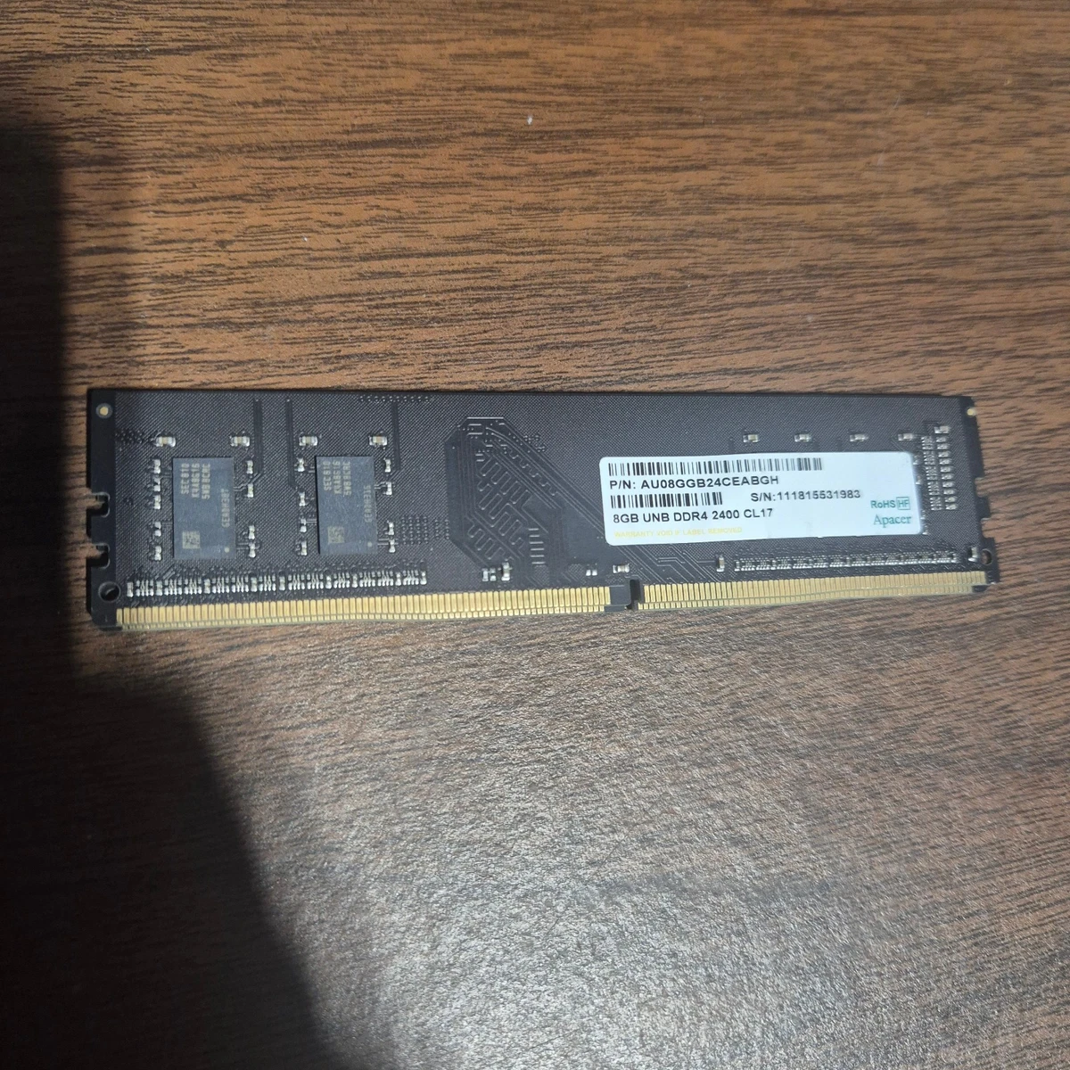 メモリー ADATA DDR4 8GB Samsung 8GB (16GB) ADATA DDR4 SDRAM 8 GB Capacity per Module Memory (RAM) for sale | eBay