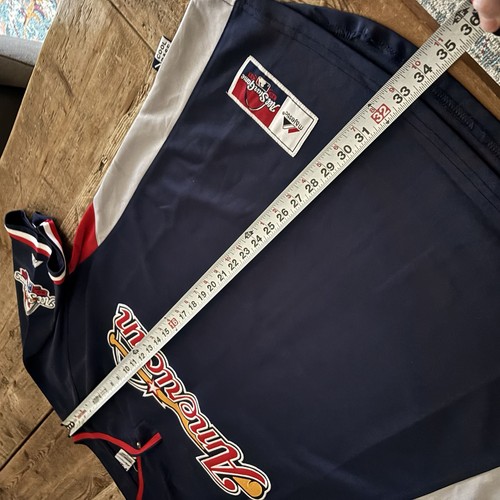Majestic MLB Jason Bay #33 MLB All-Star Game Jersey American League Red Sox XL - Picture 8 of 10