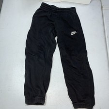 NIKE Boys XS Black Sweatpants