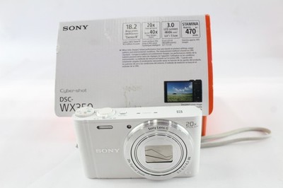 Sony Cybershot DSC-WX350 Digital Compact Camera Working w/ Sony G
