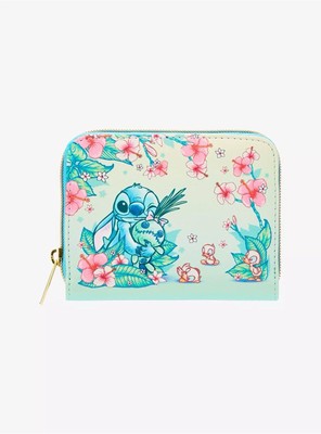 NWT Loungefly Disney Lilo & Stitch Floral Mini Backpack 
