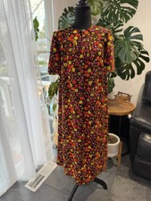 Vintage 70  s Handmade Caftan Dress Fits Small/medium