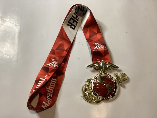 40th US Marine Corps Marathon Finisher USMC USA Oct 25, 2015 Medal