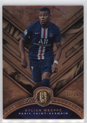 2019-20 Panini Gold Standard AU 33/79 Kylian Mbappe #51 15hl