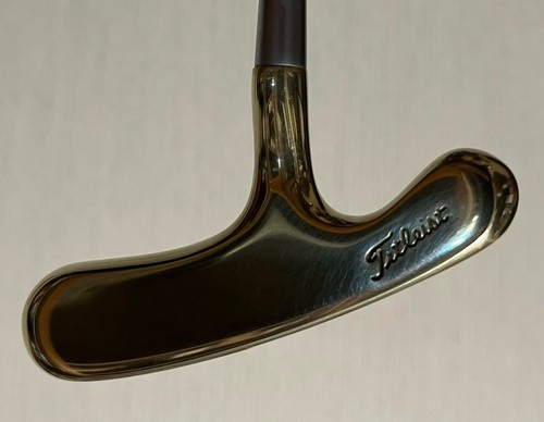 TITLEIST Standard Flange BULLSEYE - 35” Brass Putter SCOTTY CAMERON + Headcover - Picture 13 of 22