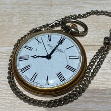 Citizen Pocket Watch Manual Winding White Used Good Condition