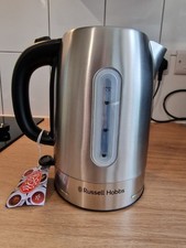 Russell Hobbs Quiet Boil 26300 Cordless Electric Kettle 1.7L Stainless Steel