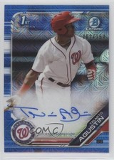 2019 Bowman Chrome Prospects HTA Choice Refractor /150 Telmito Agustin Auto 0c6