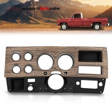 Fit For 1975-1980 Chevy Gmc Pickup Truck Dash Bezel Gauge Cluster Cover Wo Ac