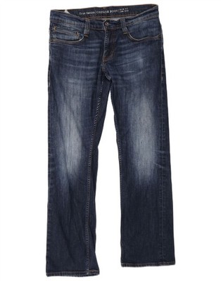 Mustang Womens Oregon Low Waist Slim Fit Bootcut Jeans W32 L30 Blue DF04