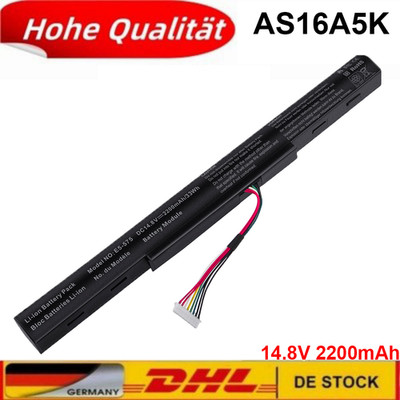 AS16A5K Akku für Acer Aspire E15 E5-575 E5-575G E5-575T E5-575TG F15 F5-573 33Wh