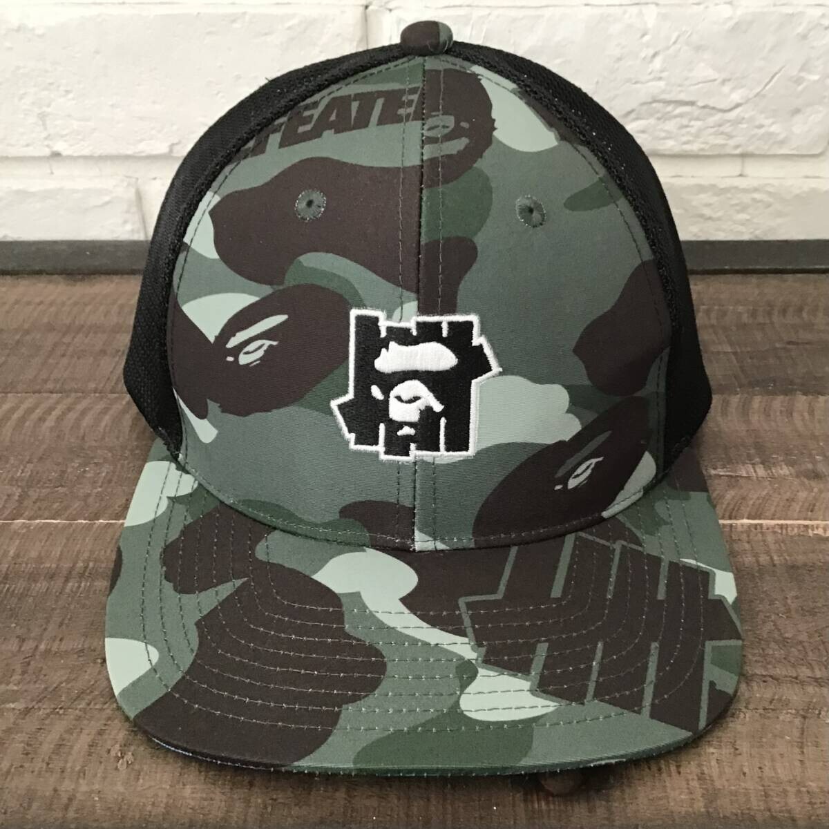 BAPE × Undefeated Tracker Hat Cap a bathing ape BAPE camo | eBay