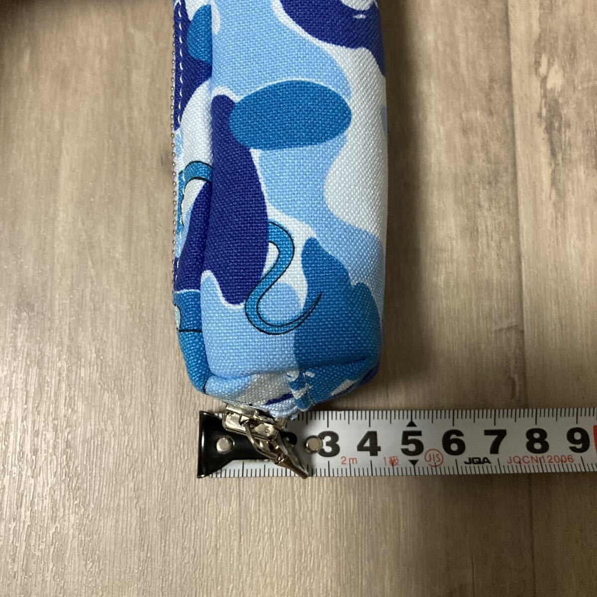 BAPE x KAWS ペンケース BAPE × kaws bendy ABC camo blue pen case pouch a bathing ape