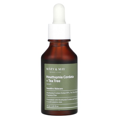 Houttuynia Cordata + Tea Tree Serum, 1.01 fl oz (30 ml)