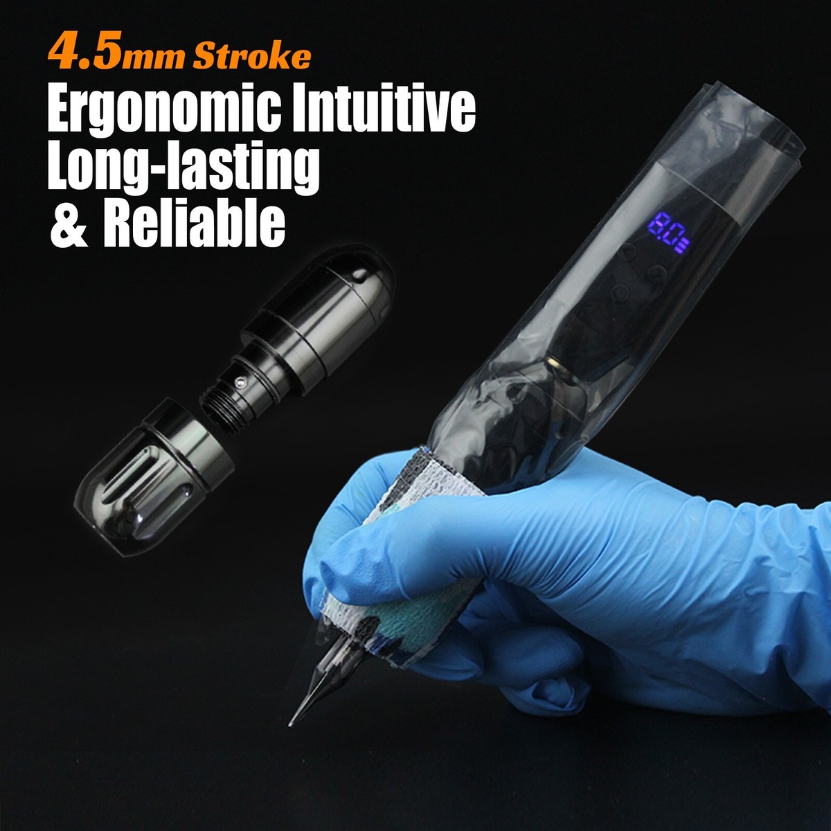 DISCOVER DEVICE® Stroke 4.5mm NM3 Tattoo Pen Machine DISCOVER DEVICE® Stroke 4.5mm NM3 Tattoo Pen Machine