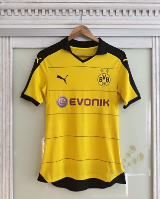 Borussia Dortmund 2015-2016 Player Issue Home Soccer Jersey
