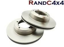 Land Rover Defender Brake Discs Front Vented 94on Tdi TD5 Puma LR017952