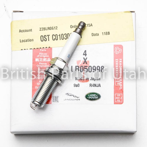 Land Range Range Rover Sport LR4 Velar Discovery V6 3.0L Spark Plug Genuine OEM - Picture 3 of 3