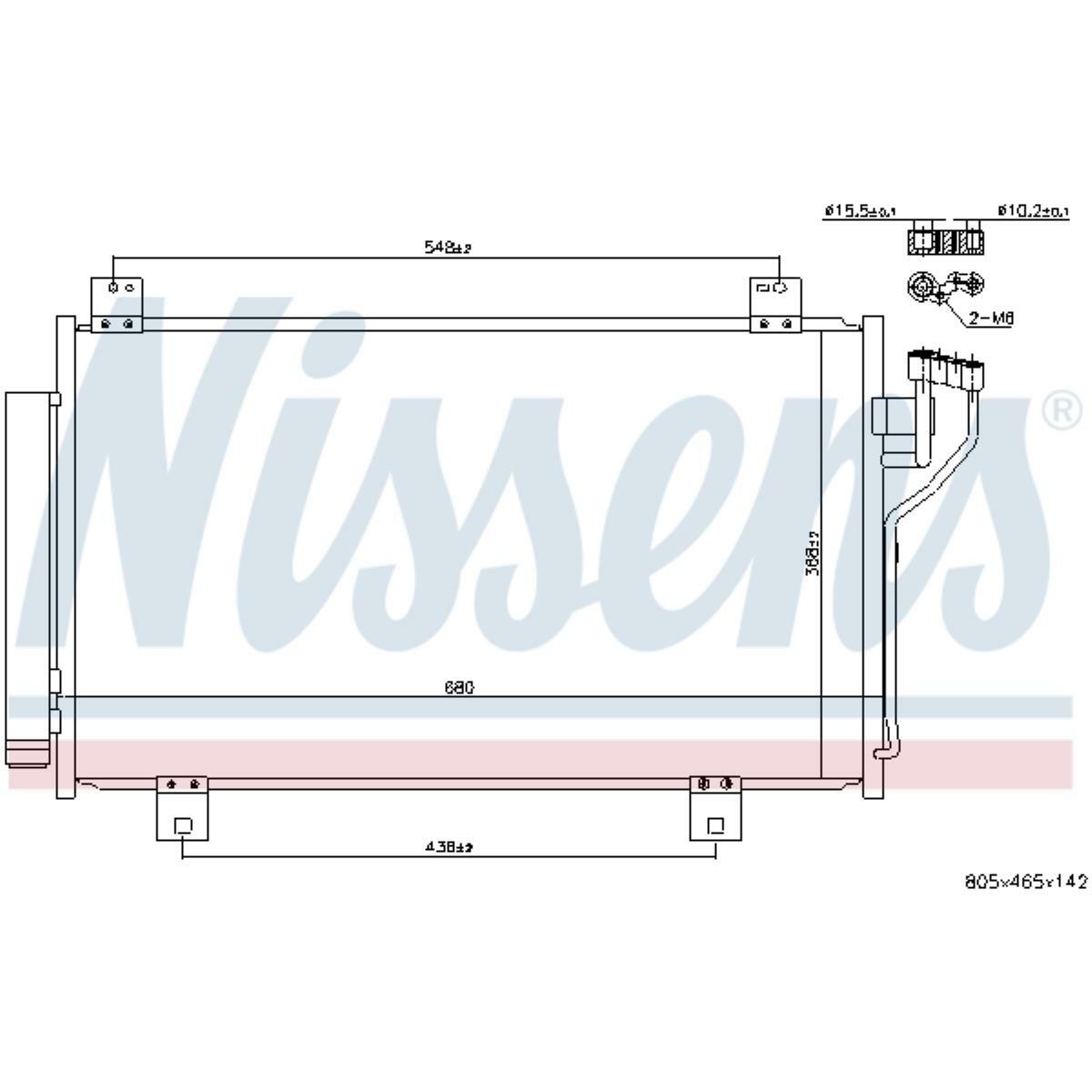 Condensateur Neuf Pour Mazda B1300, 323, 616, 818, 919, Montrose - Compatible Mitsubishi 045324322