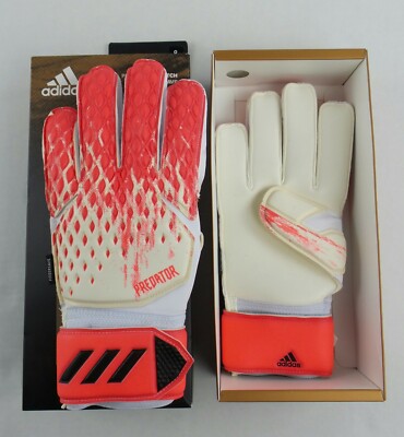 NEW Adidas Predator 20 Fingersave Goalkeeper Soccer Gloves Size Men's 9 #FJ5984