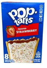 Kellogg's Pop Tarts Frosted Strawberry Toaster Pastries 13.5 oz