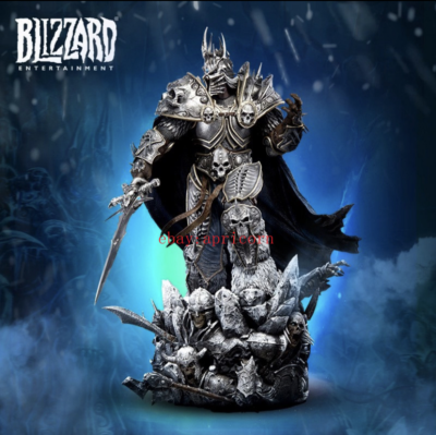 Blizzard World of Warcraft Lich King Statue Figure Collectible